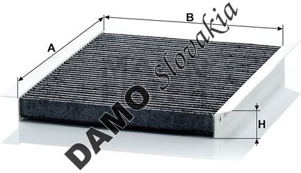 Kabínový filter MANN FILTER CUK 2422
