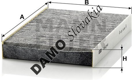 Kabínový filter MANN FILTER CUK 2945