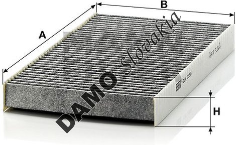 Kabínový filter MANN FILTER CUK 2956