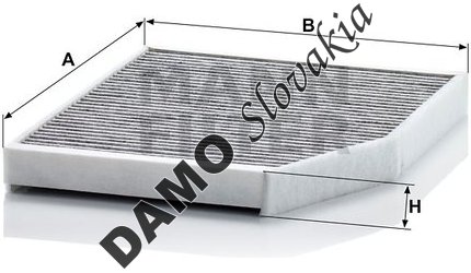 Kabínový filter MANN FILTER CUK 29 007