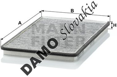 Kabínový filter MANN FILTER CUK 3032