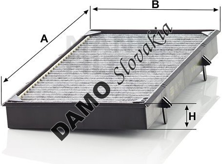 Kabínový filter MANN FILTER CUK 3454