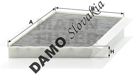 Kabínový filter MANN FILTER CUK 3461