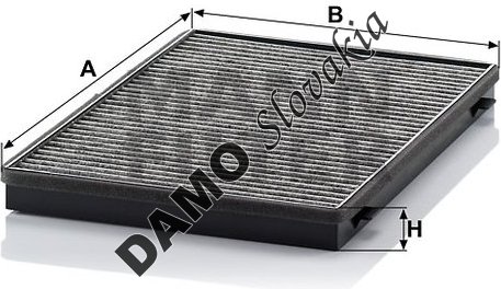 Kabínový filter MANN FILTER CUK 3943