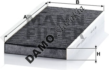 Kabínový filter MANN FILTER CUK 4054