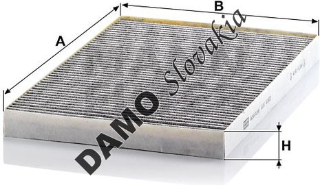 Kabínový filter MANN FILTER CUK 4062