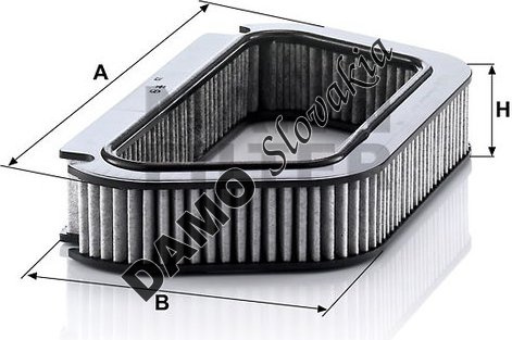 Kabínový filter MANN FILTER CUK 4136