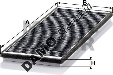 Kabínový filter MANN FILTER CUK 4251