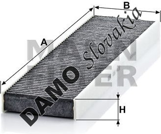 Kabínový filter MANN FILTER CUK 4436