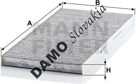 Kabínový filter MANN FILTER CUK 4594