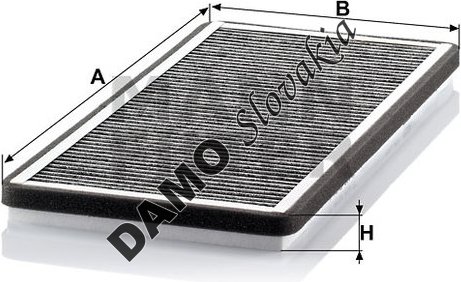 Kabínový filter MANN FILTER CUK 5366