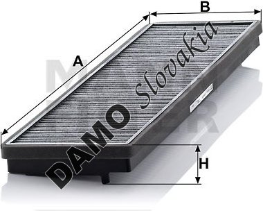 Kabínový filter MANN FILTER CUK 5877