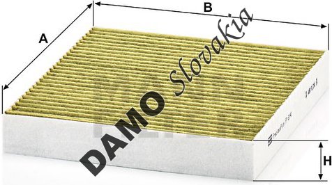 Kabínový filter MANN FILTER FP 2141