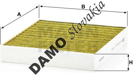Kabínový filter MANN FILTER FP 2442