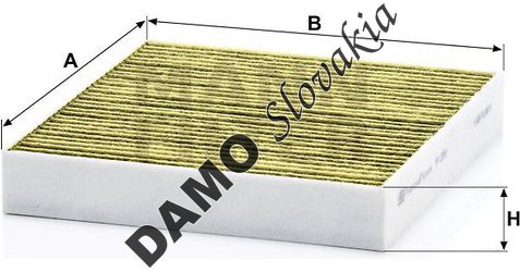 Kabínový filter MANN FILTER FP 2559