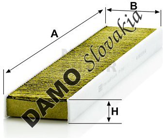 Kabínový filter MANN FILTER FP 5141