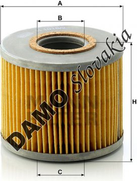 Olejový filter MANN FILTER H 1018/2 n