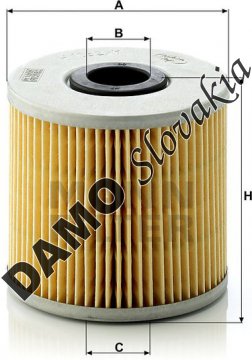 Olejový filter MANN FILTER H 1032/1 x