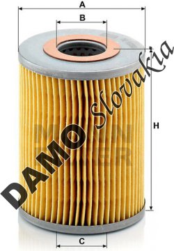 Olejový filter MANN FILTER H 1038