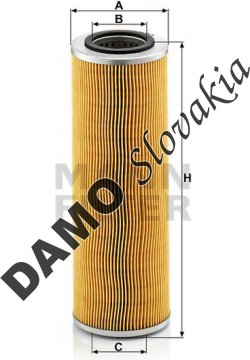Filter hydrauliky MANN FILTER H 1075/1 x