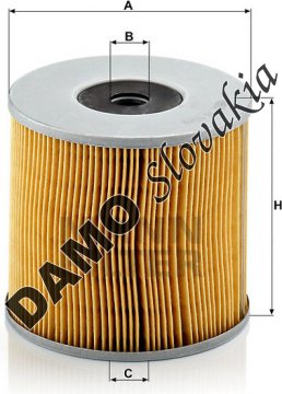 Olejový filter MANN FILTER H 1260 x