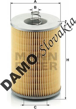 Olejový filter MANN FILTER H 1275 x