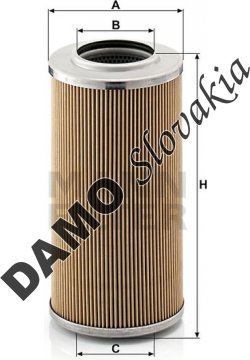 Olejový filter MANN FILTER H 1387