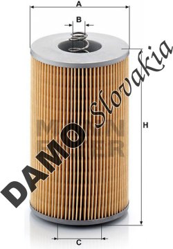 Olejový filter MANN FILTER H 13 127/1