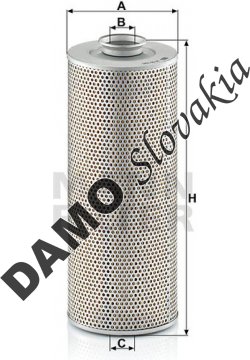 Olejový filter MANN FILTER H 15 190 n