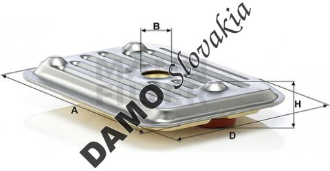 Filter automatickej prevodovky MANN FILTER H 2019 KIT