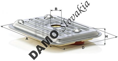 Filter automatickej prevodovky MANN FILTER H 2019 KIT 2