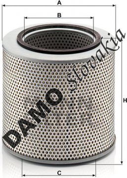 Olejový filter MANN FILTER H 20 211