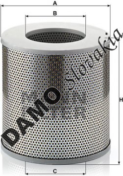 Olejový filter MANN FILTER H 25 444