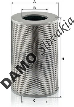 Olejový filter MANN FILTER H 25 669/1