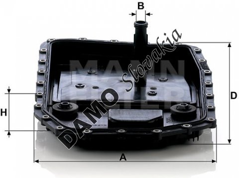 Filter automatickej prevodovky MANN FILTER H 50 001