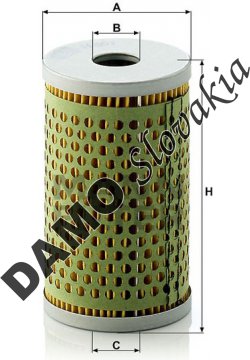 Olejový filter MANN FILTER H 601