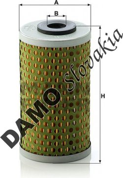 Filter servoriadenia MANN FILTER H 613 x