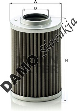 Filter automatickej prevodovky MANN FILTER H 710/1 n