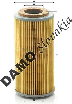 Olejový filter MANN FILTER H 804 t