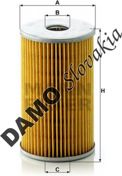 Olejový filter MANN FILTER H 820/3 x