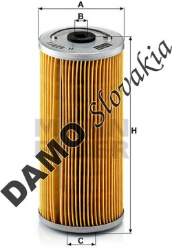 Olejový filter MANN FILTER H 829/1 x