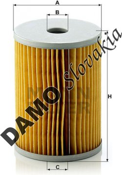 Olejový filter MANN FILTER H 928/1