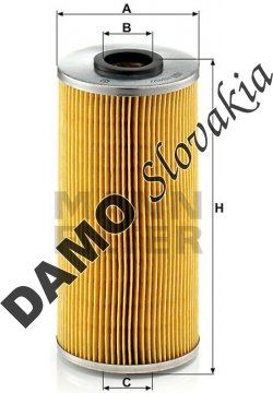 Olejový filter MANN FILTER H 943/2 t