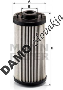 Filter hydrauliky MANN FILTER HD 1040