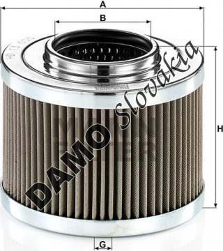 Filter hydrauliky MANN FILTER HD 13 005