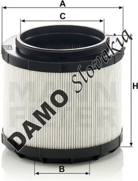 Filter hydrauliky MANN FILTER HD 15 003