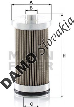 Filter hydrauliky MANN FILTER HD 3001