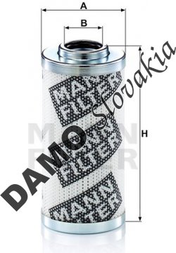 Filter hydrauliky MANN FILTER HD 601