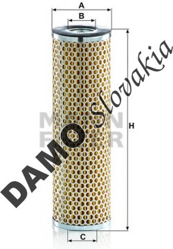 Filter hydrauliky MANN FILTER HD 9004