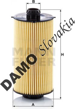 Olejový filter MANN FILTER HU 12 008 x
